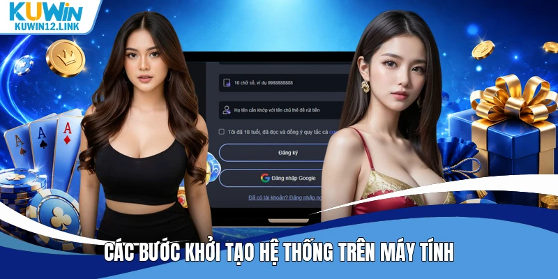 Các bước khởi tạo hệ thống trên máy tính