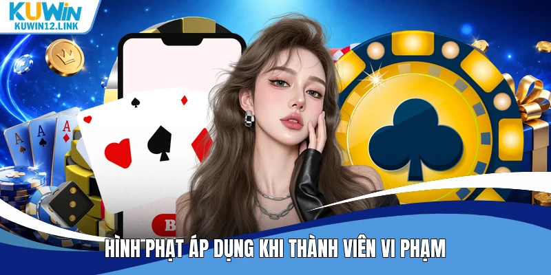 Hình phạt áp dụng khi thành viên vi phạm