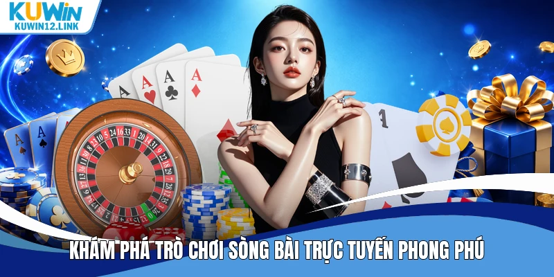 Khám phá trò chơi sòng bài trực tuyến phong phú