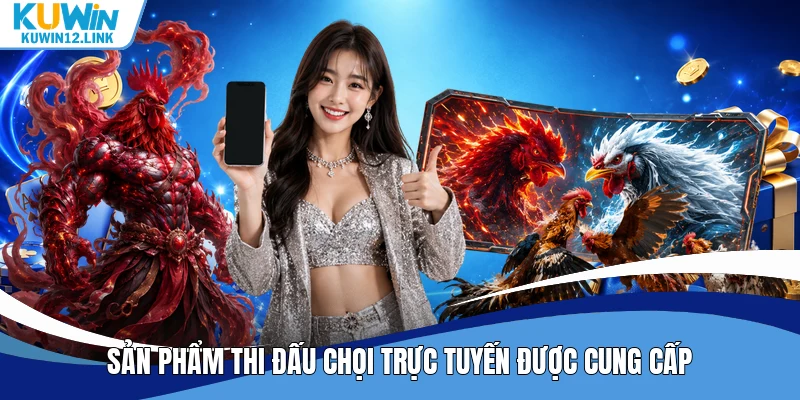 Sản phẩm thi đấu chọi trực tuyến được cung cấp